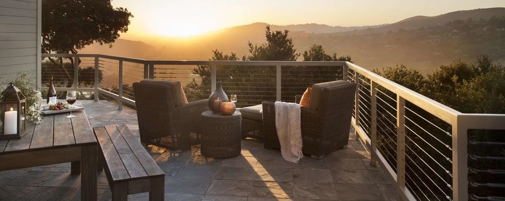 Patio at Resort in Napa